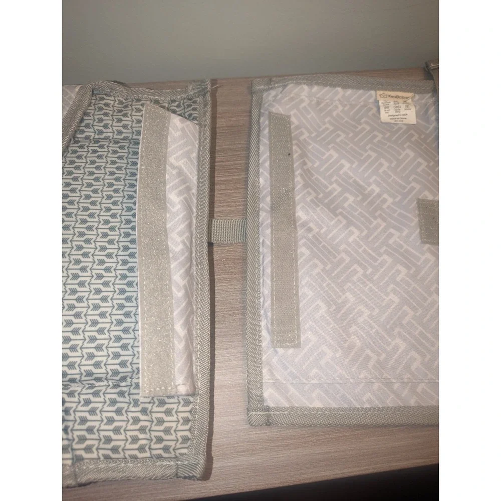 KeaBabies Ezee Baby Diaper Changing Mat/Pat (Black Geo) - Easy to Clean Material